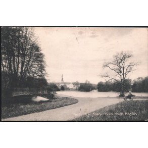 Parti fra Bregentved Have - Haslev - Alfred Jensens Bogh. 25311