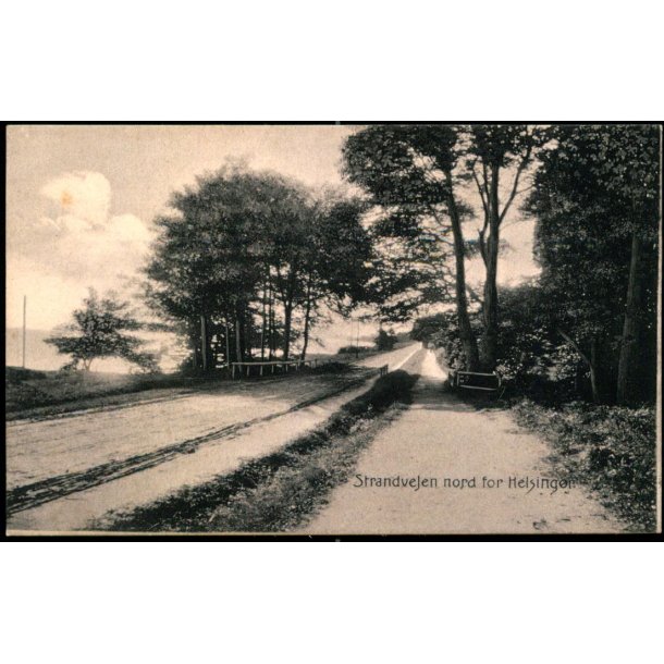 Strandvejen nord for Helsing�r - Stender 485