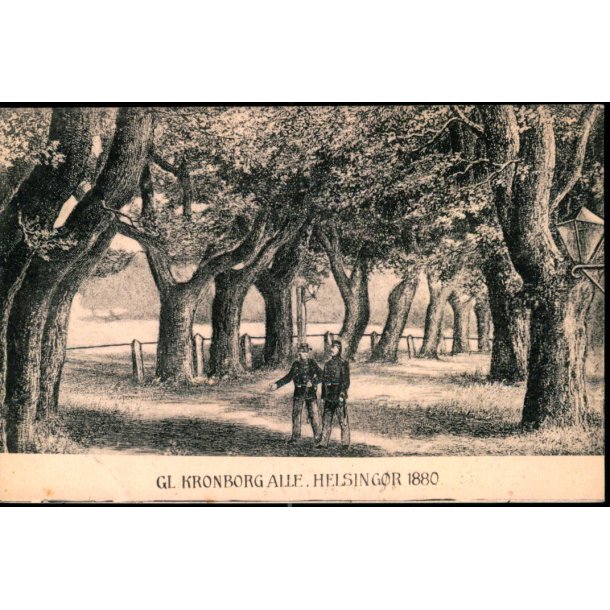 Helsing&oslash;r - Gl. Kronborg Alle 1880 - Knud Nielsen u/n