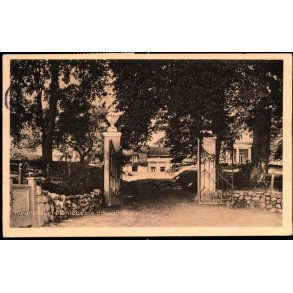 Kuranstalten Montebellos Hovedindk�rsel - R. J�rgensen 65405