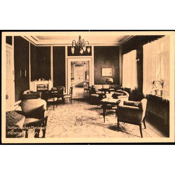 Kuranstalten - Montebello ved Helsing�r - Salon - R. J�rgensen 65135