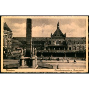 Personbanegården og Frihedsstøtten - København - Eneret 5541