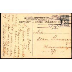 K&oslash;benhavns Banegaard - Indgang fra Tivoligaden - Dansk Lystrykkeri 1132