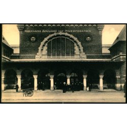 K&oslash;benhavns Banegaard ved Hovedindgangen - Dansk Lystrykkeri 1129