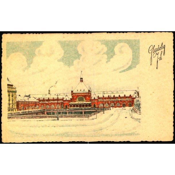 K&oslash;benhavn - Hovedbanegaarden - Gl&aelig;delig Jul - Eneret Serie 112