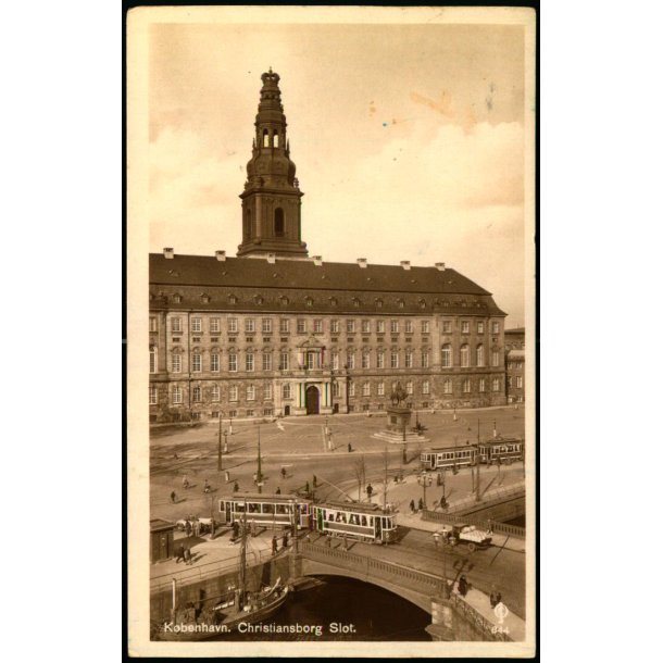 K&oslash;benhavn - Christiansborg Slot - Chr. Olsen 844