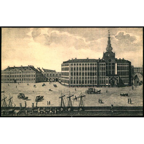 K&oslash;benhavns Slot under Frederik den IV - V.P. Kbh. 430