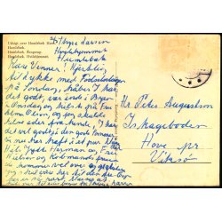 Udsigt over Humleb&aelig;k Havn - Rudolf Olsen 13163