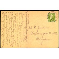 Fiskerkone ved Hornb�k Havn - Hornb�k Bogh. 35629