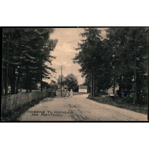 Indgang til Hornb�k fra Plantagen - u/n