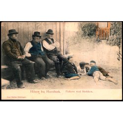 Hilsen fra Hornb�k - Fiskerne ved Stokken - Jens M�ller u/n