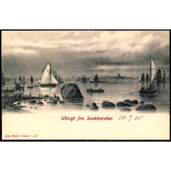 Udsigt fra Snekkersten - Jens M�ller 208