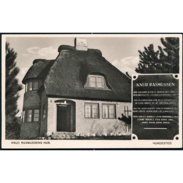 Hundested - Knud Rasmussens Hus - Grnlunds 392