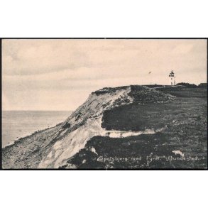 Hundested - Spodsbjerg med Fyret - Albert Jensens Bogh. u/n