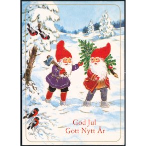 Illa - God jul - Gott Nytt år - Jolin 40333-0