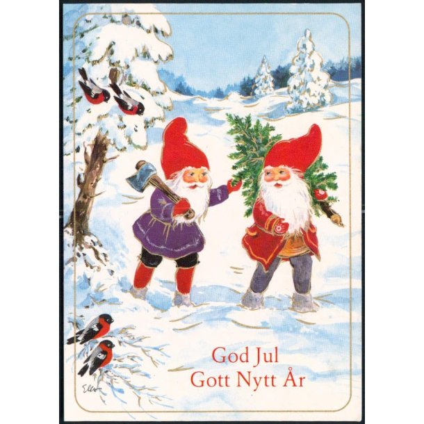 Illa - God jul - Gott Nytt &aring;r - Jolin 40333-0