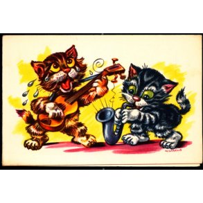 Rene Michaelis - Fødselsdagskort Dobbelt - Rudolf Olsen u/n