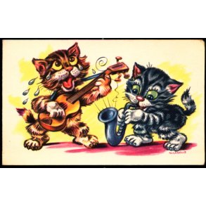 Rene Michaelis - Fødselsdagskort Dobbelt - Rudolf Olsen u/n