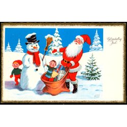 Hans Christian Petersen - Gl&aelig;delig jul - Wilkig & Landsbo 460/28