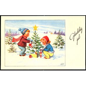 Hans Christian Petersen - Glædelig jul - Serie 123