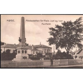 Køge - Mindestøtten for Niels Juel og Iver Huitheldt - Stender 16545