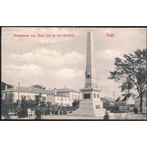 Køge - Mindestøtten for Niels Juel og Iver Huitheldt - Stender u/n