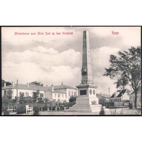 Køge - Mindestøtten for Niels Juel og Iver Huitheldt - Stender 5204