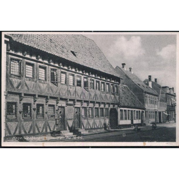 K&oslash;ge - Vestergadegaarden fra 1644 - Stender 185