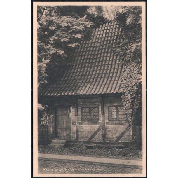 K&oslash;ges &aelig;ldste hus i Kirkestr&aelig;de - Stender K 1007