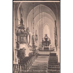 K&oslash;ge Kirke - Midtergangen set fra Orglet - Valdemar Breums 11443