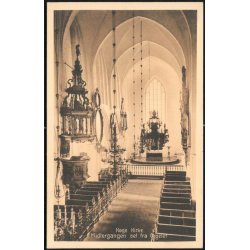K&oslash;ge Kirke - Midtergangen set fra Orglet - Valdemar Breums 11443