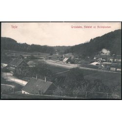 Vejle - Greisdalen, Hotellet og Holdepladsen - u/n