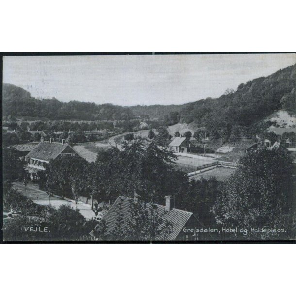 Vejle - Greisdalen, Hotellet og Holdepladsen - Hvidehus 18933