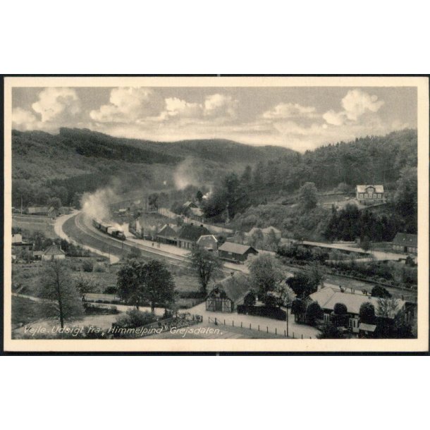 Vejle - Udsigt fra "Himmelpind" Grejsdalen - H.B. 3785