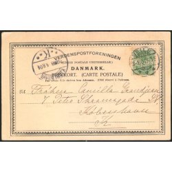 Vejle - Udsigt fra Nonnebakken paa Munkebjerg - Chr. Hansens u/n