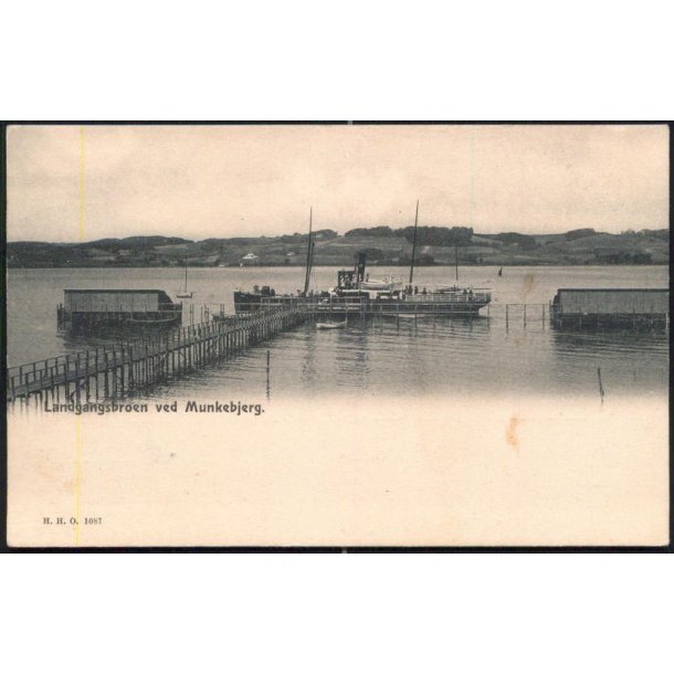 Landgangsbroen ved Munkebjerg - H.H.O. 1087