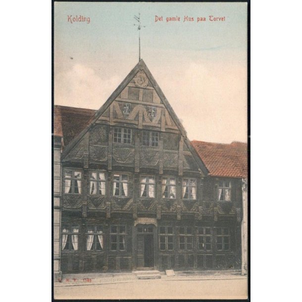 Kolding - Det gamle Hus paa Torvet - W.K.F. 1108