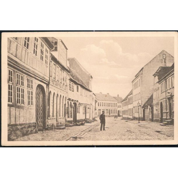 Kolding - Helligkorsgade set mod Rendebanen 1868 - K.M. 45938