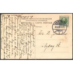 Kolding - Banegaarden med Bergs Statue - Jens Mortensens u/n