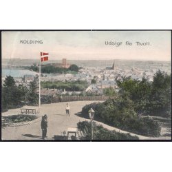 Kolding- Udsigt fra Tivoli - H.M. 1740