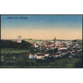 Udsigt over Kolding - SGSG u/n