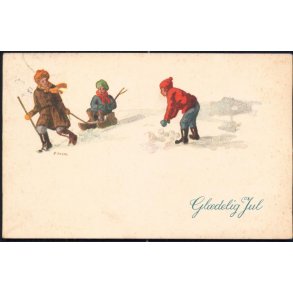 P.Holm - Glædelig Jul - Dansk Arbejde 1202