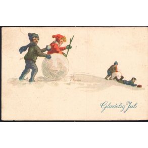 P.Holm - Glædelig Jul - Dansk Arbejde 1202