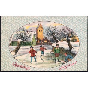 Bie - Glædeligt Nytaar - H.Chr.P. u/n