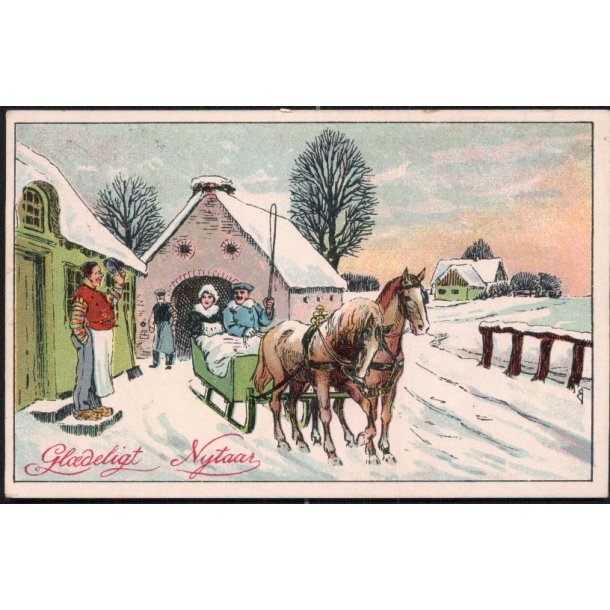 Bie - Gl&aelig;deligt Ntyaar - H.Chr. P. u/n