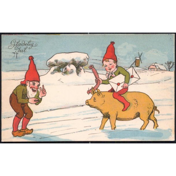 M&oslash;gelgaard - Gl&aelig;delig jul - u/n