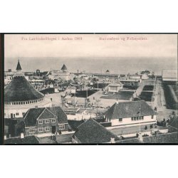 Fra Landsudstillingen i Aarhus 1909 - Stationsbyen og Folkeparken - J.J.N. 3415