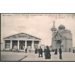 Landsudstillingen i Aarhus 1909 - Industrihallen og Carlsbergs�jlen - Tuborgtriumfbue - J.J.N. 3596