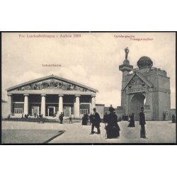 Landsudstillingen i Aarhus 1909 - Industrihallen og Carlsbergs�jlen - Tuborgtriumfbue - J.J.N. 3596