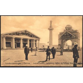 Landsudstillingen i Aarhus - Industrihallen og Carlsbergs�jlen - Tuborgtriumfbue - Bang & Gluud 18414